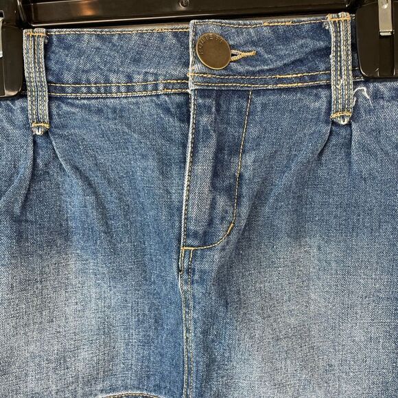 Route 66 Denim Mini Skirt Size 11/12 EUC - Picture 2 of 6